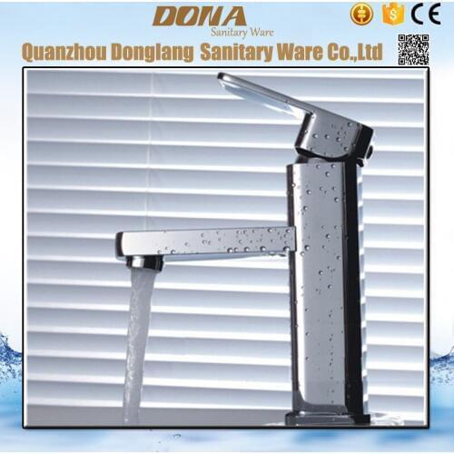 Free shipping Single handle single hole bathroom basin faucet with hot selling basin tap at 2016