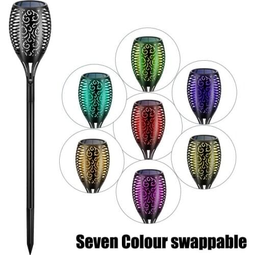 RGB Solar LED Lamp Waterproof Outdoor Lights Garden Decor Moder Style Halloween lantern