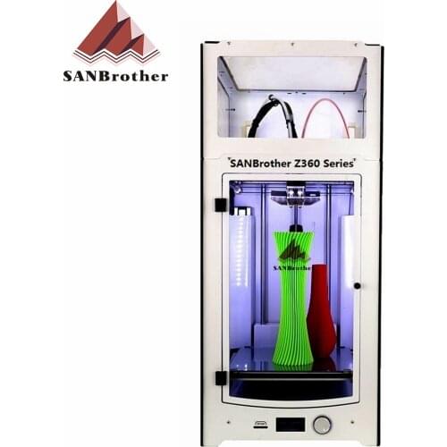 SANJIUPrinter Z360 Dual Extruder Printer With Top Cover and Door More Higher Than UM2+2+ Extended Top Quality