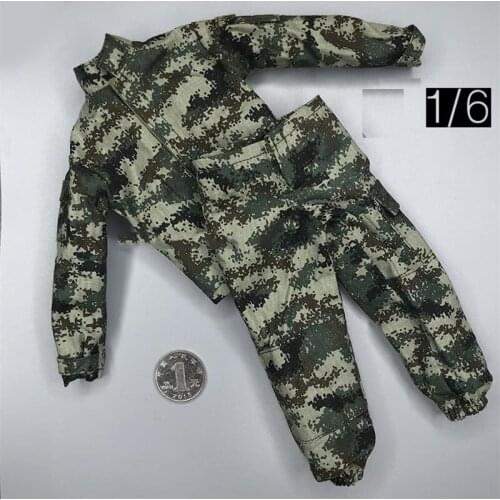 Hot Sales 1/6th Army Combat Uniform Dress Suit For Mostly 12inch Doll Action Collectable