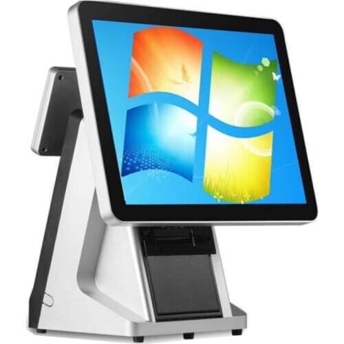 ComPOSxb 15'' capacitive touch screen POS System for retailers Cash Register J1900 mainboard POS Terminal high quality