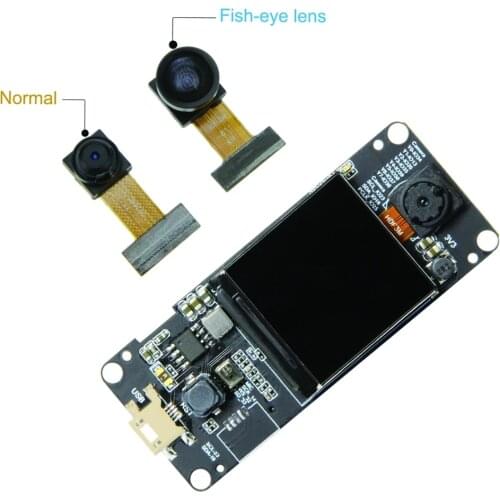 LILYGO® TTGO T-Camera Plus ESP32-DOWDQ6 8MB SPRAM Camera Module OV2640 1.3 Inch Display Rear Camera
