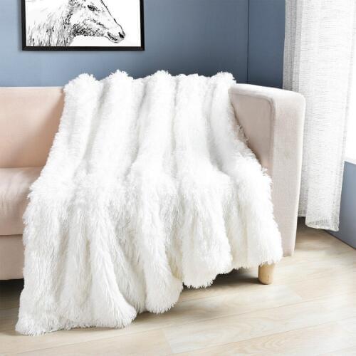 Soft Pink Flannel Plush Blanket Girls Women Thick Solid Color 50x60 Inch Winter Warm Cozy Blankets Throw for Beds Sofa