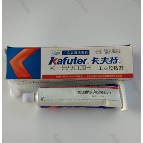 Wholesale 5pcs Kafuter 100g K-5903H red silicone rubber electrical sealant industrial adhesives high temperature