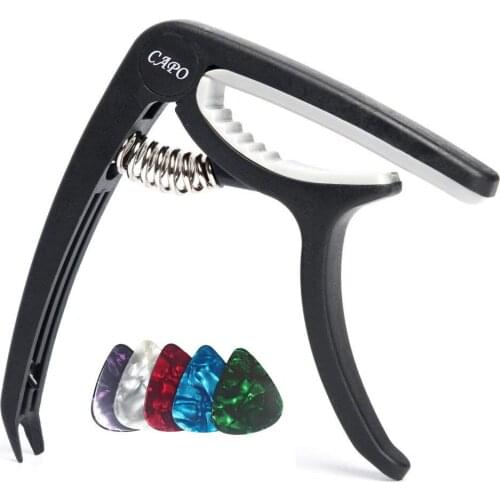 Portable Guitar Nailer Professional Guitar Capo Multi-Function Guitar Accessories