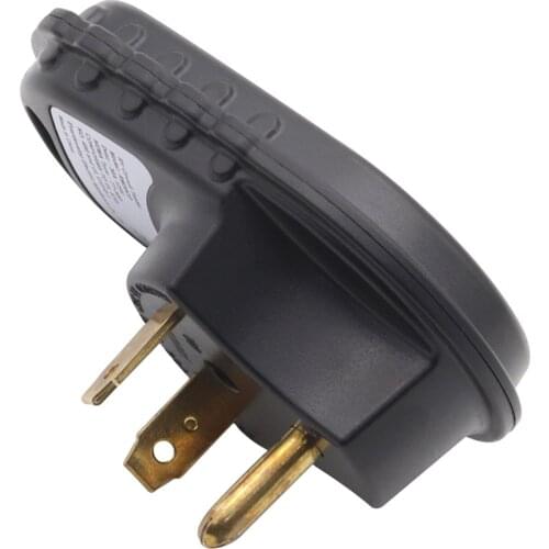 RV Power Tester/ Surge Protector Circuit Analyzer Receptacle Tester Black