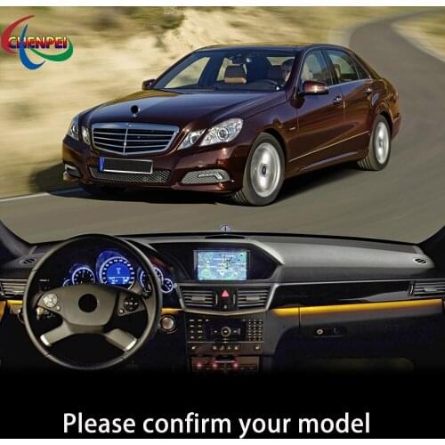 Anti-Slip Anti-UV Mat For Mercedes Benz E-Class W212 2010-2012 Dashboard Cover Pad Dashmat Protect Sunshield Pad Accessories