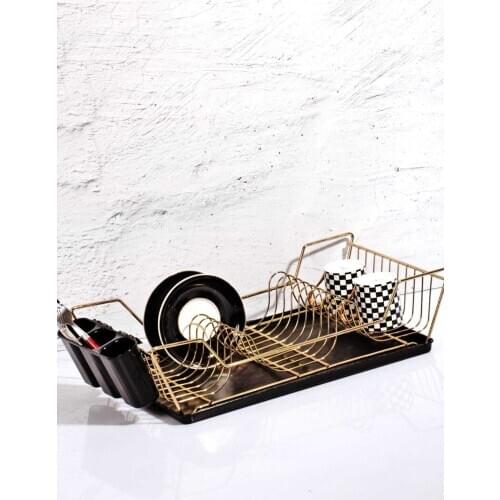 Sampurchase Gold Color Lux With Dish Drainer