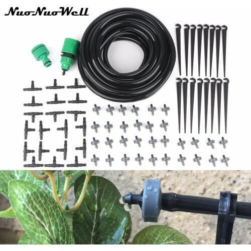 10M 20M 30M Automatic Micro Drip Irrigation System Garden Irrigation Kit Drip Spray Watering Drippers Irrigation Set