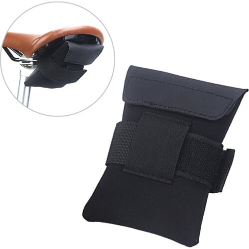 Black Small MTB Bike Cycling Bag Mountain Road Bike Storage Panniers Pock For Storing Repair Tool Puncture Water Bottle bag