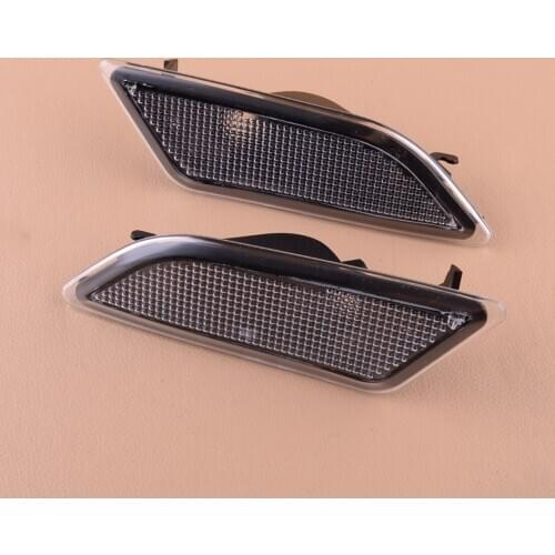 1 Pair Car Clear LED Side Marker Light Indicator Replacement Fit for Mercedes W204 C250 C300 C350 C63 AMG 2012 2013 2014