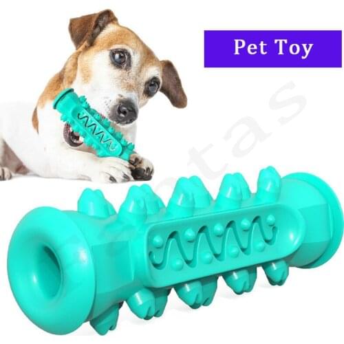New Puppy Chew Toy Dog Molar Toothbrush Rubber Toys Chew Cleaning Teeth Dog Toys For Small Dogs Pet Cleaning Toy Supplies