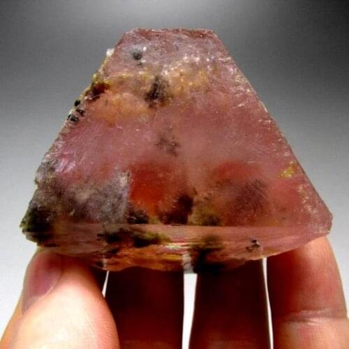190g Huge Pink Octahedral Fluorite - crystals and stones healing Mineral specimen Home Decor feng shui decoration