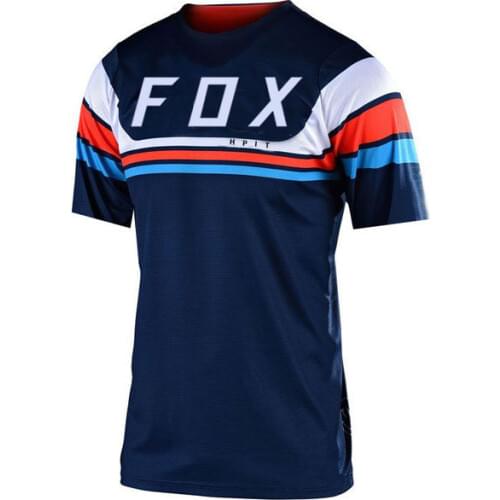 2021 Motocross Jersey Downhill Jersey MX Shirt Mountain Bmx DH Maillot Ciclismo Hombre Quick Drying Hpit Fox Mtb Cycling Jersey
