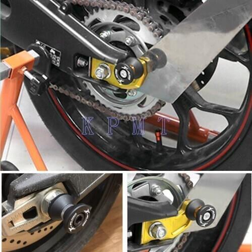 Motorcycle Accessories For Kawasaki Z400 Z900 Z 900 NINJA Z 250 300 400 Z1000 Z750 Z800 Screws Sliders Swingarm Spools Slider