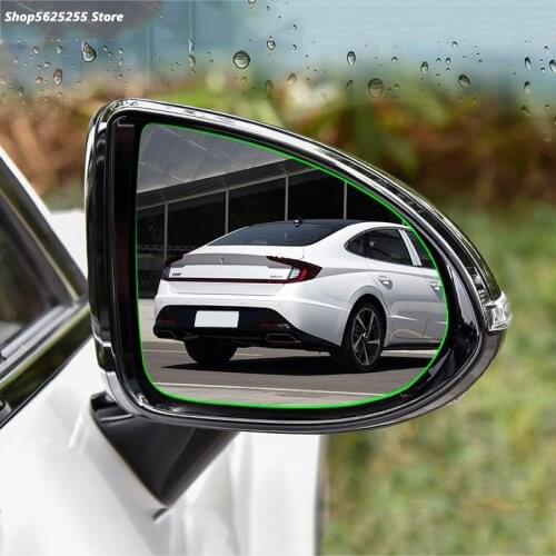 For Hyundai Sonata 2020 2021 Accessories Car Rearview Mirror Rain-proof Reflector Waterproof Anti-fog Film Car Styling