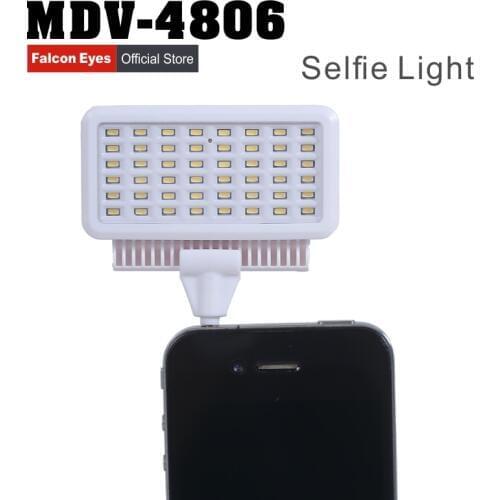 Falcon Eyes Selfie Portable Flash Led Camera Phone Photography iPhones Smartphone 3 with USB charging cable MDV-4806