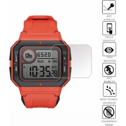 Tempered Glass Protective Film For Huami Amazfit Neo Watch Full Screen Protector Clear Film Cover For Amazfit Neo Protector