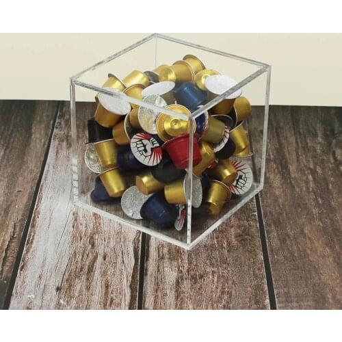 Acrylic Coffee Capsule Storage BoxRack For Dolce Gusto Nespresso Household Matching Coffee Machine Hold Containing Coffee Rack