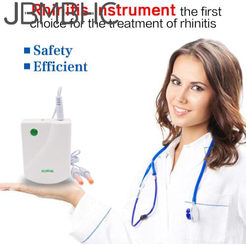 Nose Treatment Rhinitis Sinusitis Cure Therapy BioNase Nose Cure Hay Fever Low Frequency Pulse Laser Health Care Massage Device