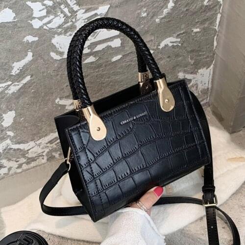 Fashion Texture Stone Pattern Tote Bag Female Bag 2021spring and Summer New Korean Fashion Trendy One-shoulder Messenger Handbag