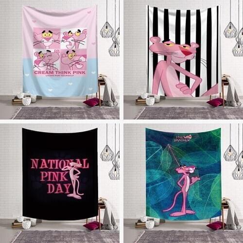 Cartoon hanging tapestry sofa bed cover rug sofa mat wall hanging home bedroom living room decoration