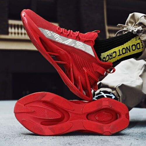 2021 Blade Men New Arrival Running Shoes Athletic Sport Shoes For Men Casual Breathable Men Platform Chunky Sneakers Zapatillas