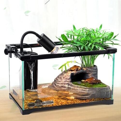 Small Aquarium Heater Submersible Precise w/ Sucker Cup US Plug