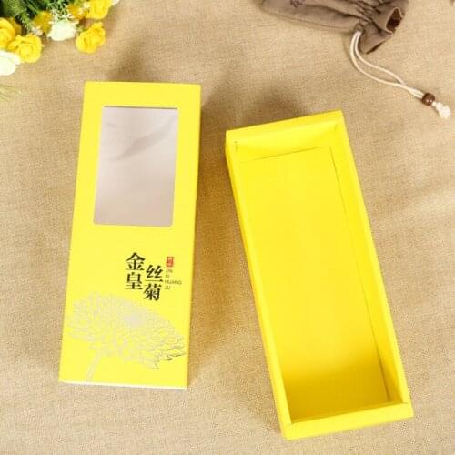 Factory Wholesale Custom Logo Gift Box Packaging Clear Frosted PVC Sleeve Window Sliding Kraft Drawer Box ---DH10712