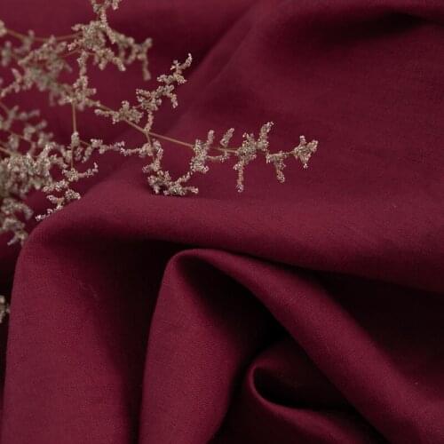 Autumn and Winter Thickening fabric High quality flax linen fabric fashion dresses, trousers, shirts and coats tissus