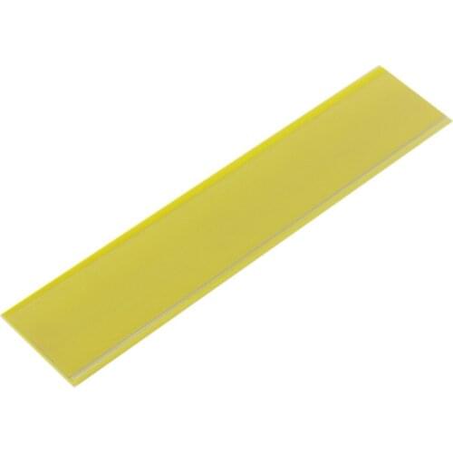4.3cm Supermarket Plastic Price Data Strip Store Sign Displaytag Holders Sign Holders for Flat Surface with Adhesive