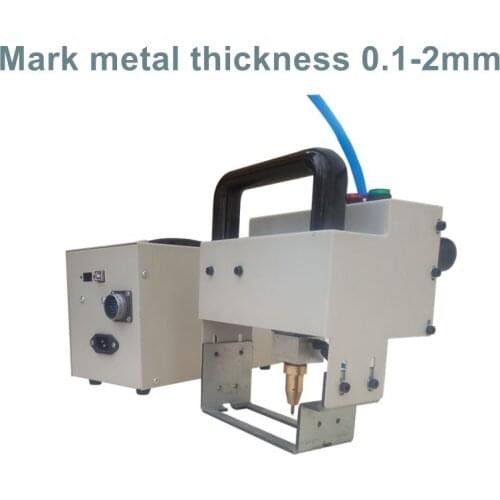 Portable Thorx6 Control Card Dot Pin Printer Handheld Metal Engraving Equipment Mini Marking Machine 8030