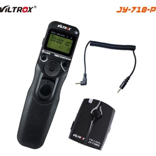 Viltrox JY-710-P1 Camera Wireless Timer Remote Control Shutter Release for Panasonic GH5S GH5 GH4 G85K G7 GH4 GX8 G10 FZ2500GK