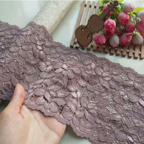 1 Meter Deep Royal Blue Fabric Stretch Lace Ribbon Elastic Lace Trims Garment Accessories DIY Sewing Handmade Patchwork Crafts