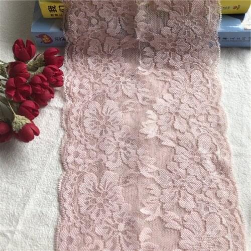 Pink high soluble E2105 lace embroidery lace diy manual material high-quality15.5cm