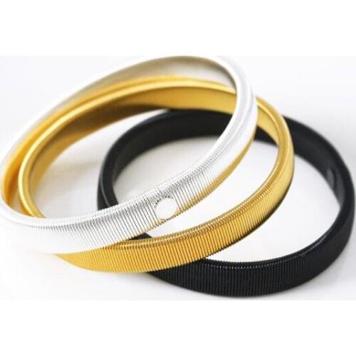 Shirt Sleeve Holder Unisex Elastic Armband Anti-slip Metal Armband Stretch Garter Wedding Elasticate Armband Wholesale 60pcs/lot