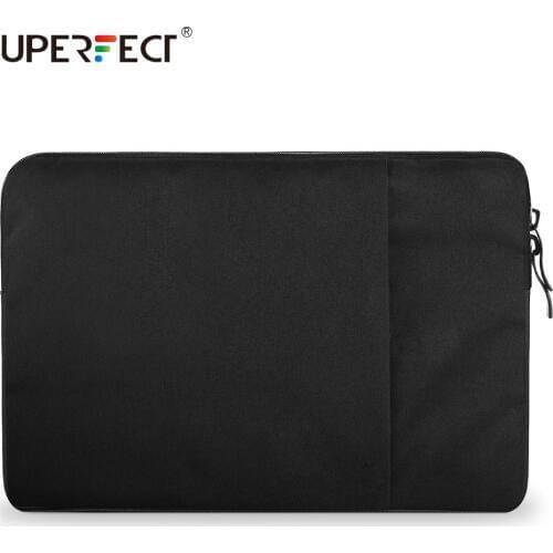 UPERFECT Laptop Sleeve Bag with Pocket for MacBook Air Pro Ratina 11.6/13.3/15.6 Inch Notebook Case Cover Dell HP
