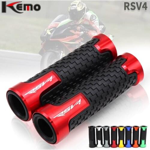 For Aprilia RSV 4 RSV4 7/8" 22mm Universal Motorcycle Accessories CNC Aluminum Handlebar Hand Grips Handle Bar End Grip
