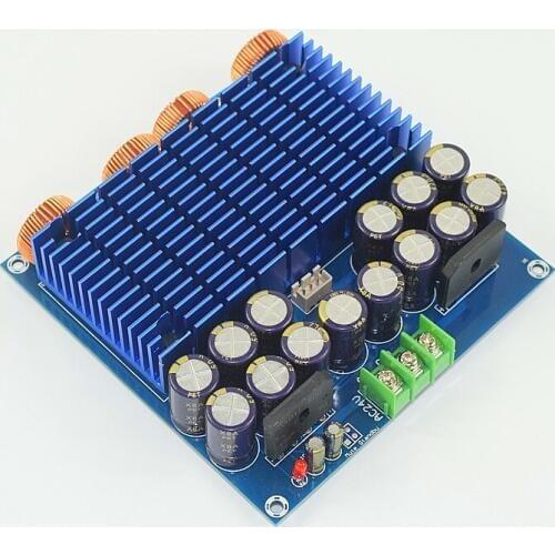 YJ00408 - TDA8954 420W + 420W 2.0 channel Class D digital audio amplifier board 117 * 117 * 30MM