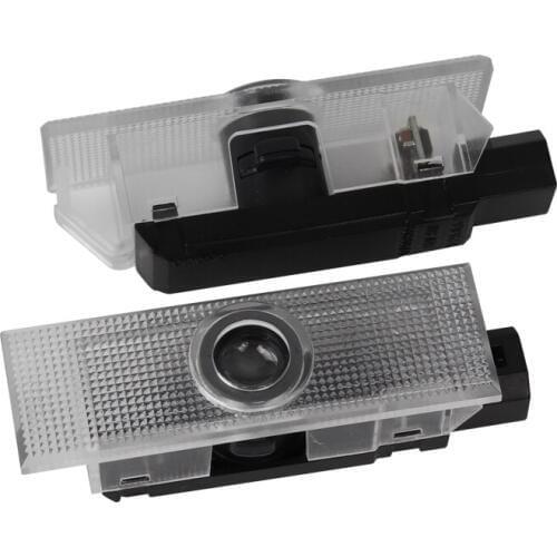 2X Car Led logo Projector Door Laser Logo Light For Alfa Romeo 159 147 Giulietta Mito Stelvio Giulia