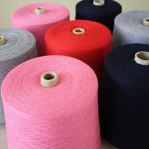 6kg/lot Eco-friendly dyed luxurious cashmere yarn