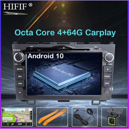 DSP Car dvd gps Navigation Android 9.0 for HONDA CRV CR-V 2006-2011 HD 1024*600 car radio SWC DVR DAB SWC RDS Mirror-link maps