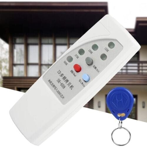 Proximity 125KHz Copier Duplicator ID Tags Programmer Handheld Rfid Card Reader Writer Light Indicator T5577 Key Card Keyfo