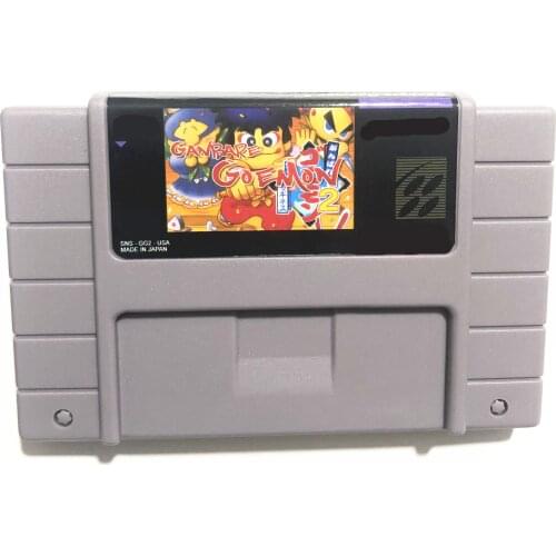 Ganbare Goemon 2 English Translation USA -NTSC version 46 pins Video games card NTSC version for Retro Video games Console