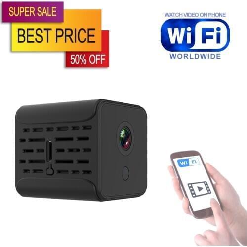 Night Vision Motion Detection WiFi Camera 1080P Wireless Surveillance Remote Monitor in Phone App Video Camcorder - 50%OFF Promo