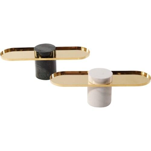 Creative Simple Metal Candy Basin Crafts Decoration Simple Soft Home Decoration