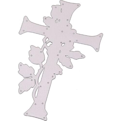 Cross Metal Cutting Dies DIY Scrapbooking Paper Stamping Die Decor E15B