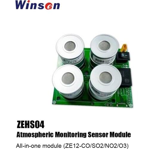 1pc Winsen ZEHS04 Atmospheric Monitoring Sensor Module All-in-one Module (ZE12-CO/SO2/NO2/O3) UART or RS485 Output