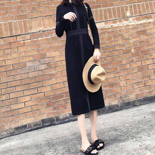 Модные трикотажные платья NORMOV China At AliExpress