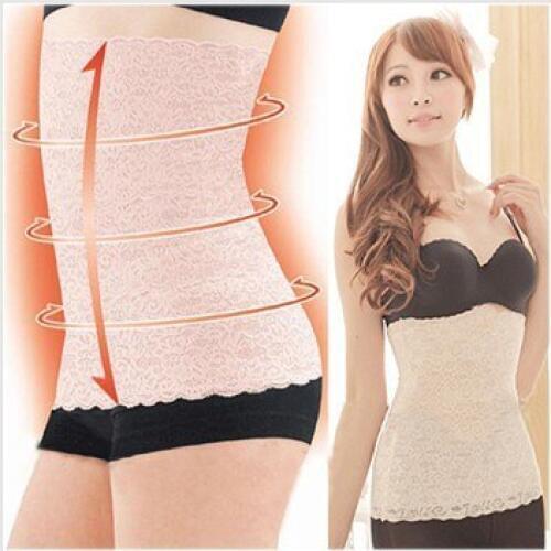 2019 New Women Beauty Lace Body Shaper Waist Cincher Tummy Control Girdle Slimming Belt Shaperwear Free Shipping